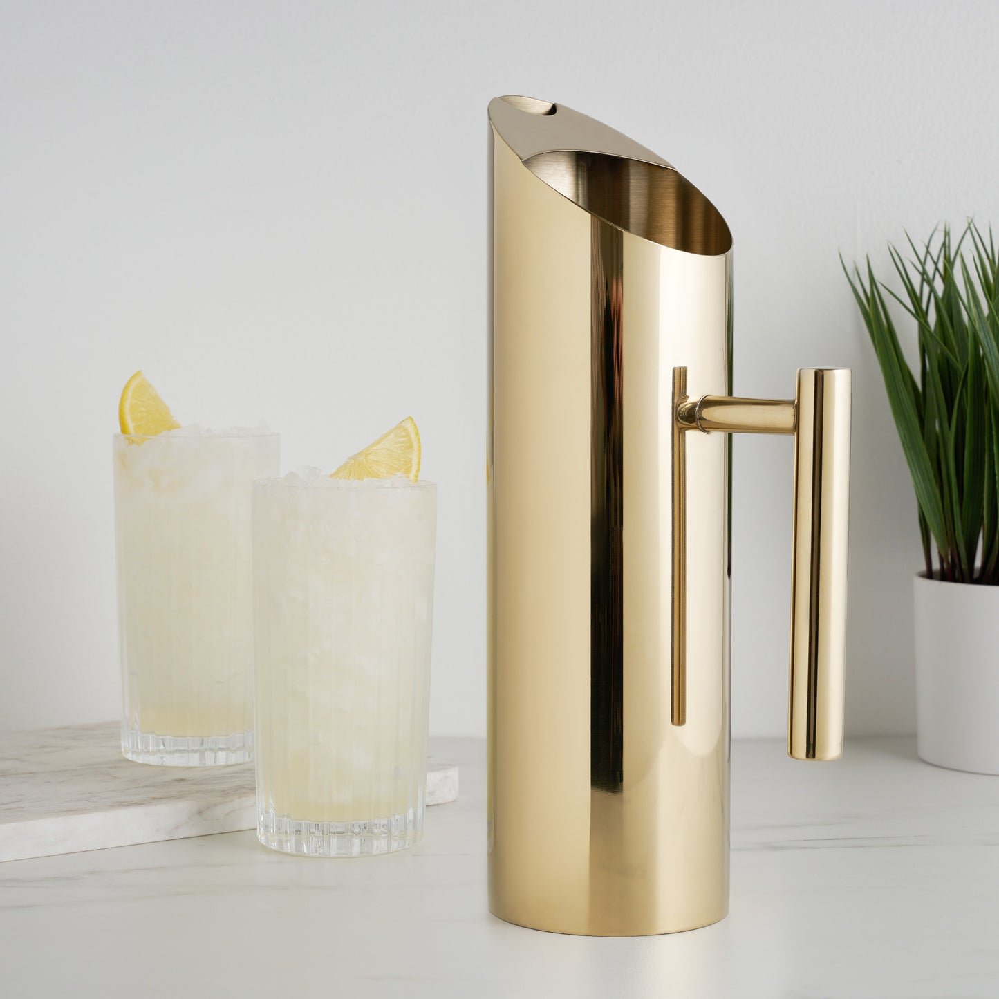 Modern Gold Pitcher