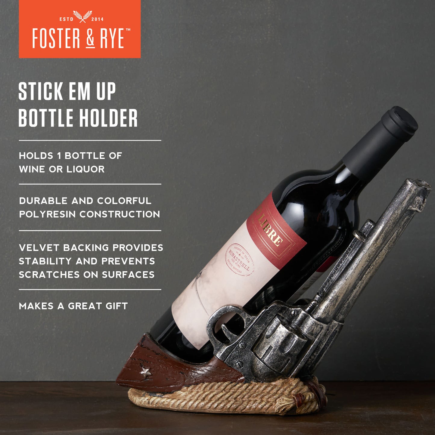 Stick Em Up Bottle Holder by Foster & Rye™