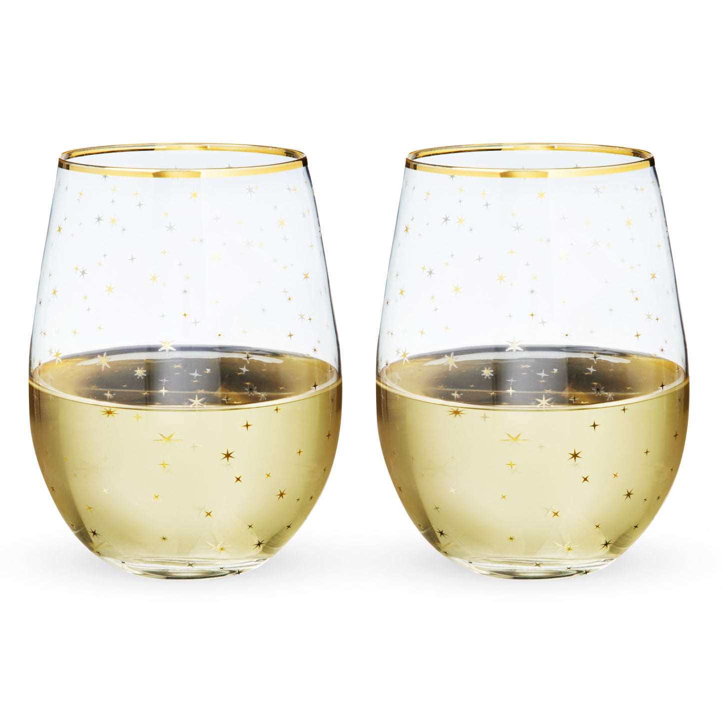 Starlight Stemless Wine Glasses