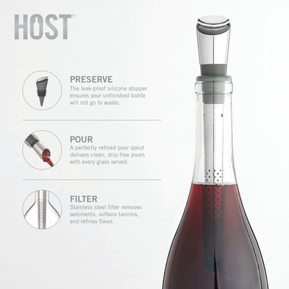 FILTER™  Wine Pour Spout by HOST®