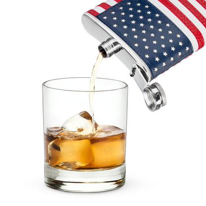 American Flag Flask by True