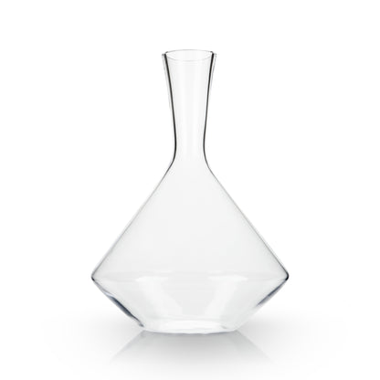 Angled Crystal Wine Decanter