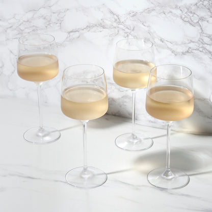 Reserve Julien Crystal Chardonnay Glasses By Viski