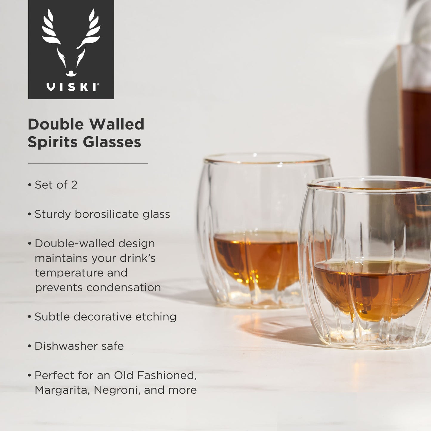Double Walled Spirits Glass