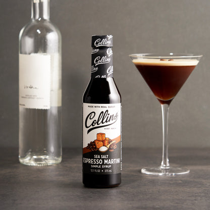 12.7oz. Sea Salt Espresso Martini Syrup - Pack of 12