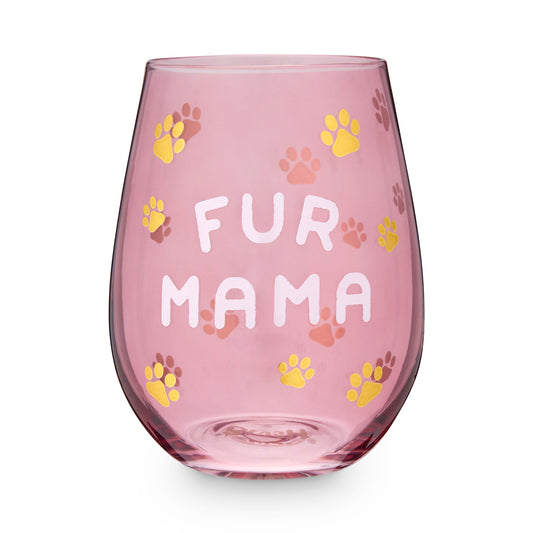 Fur Mama 20 oz Stemless Wine Glass by Blush®