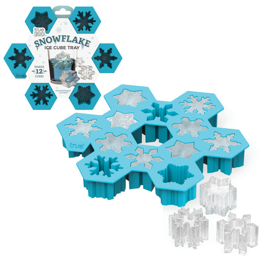 Snowflake Silicone Ice Cube Tray by TrueZoo-0