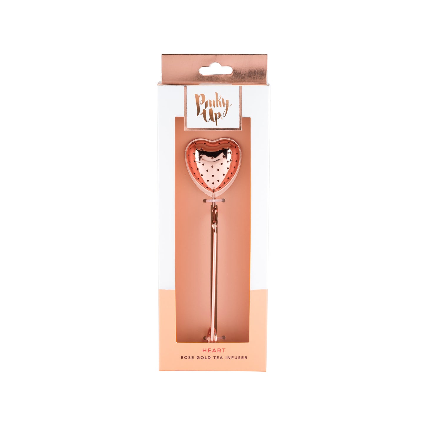 Rose Gold Heart Tea Infuser by Pinky Up