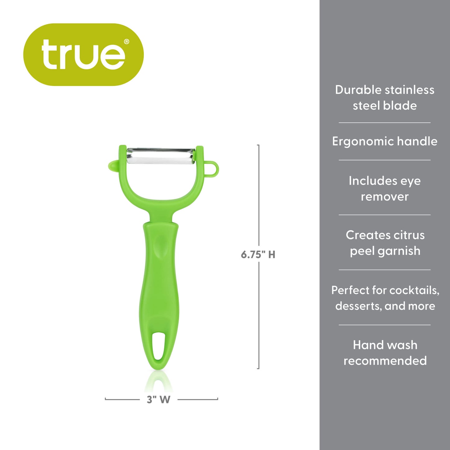 Refresh: Green Y-Peeler by True