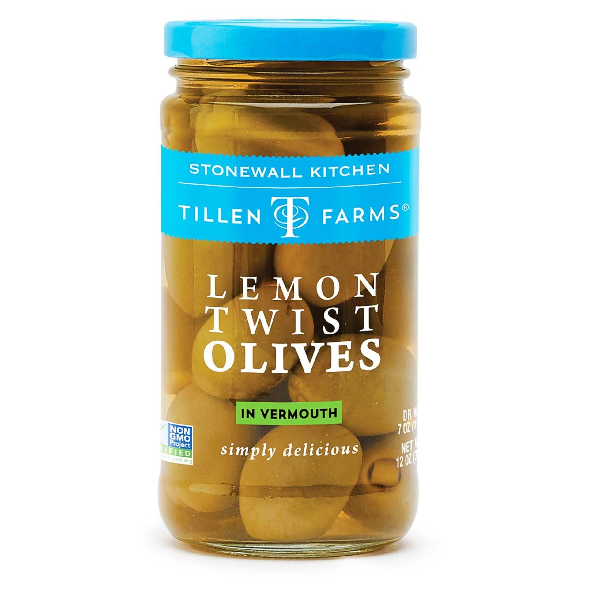 Tillen Farms Lemon Twist Olives - Mixologist Warehouse