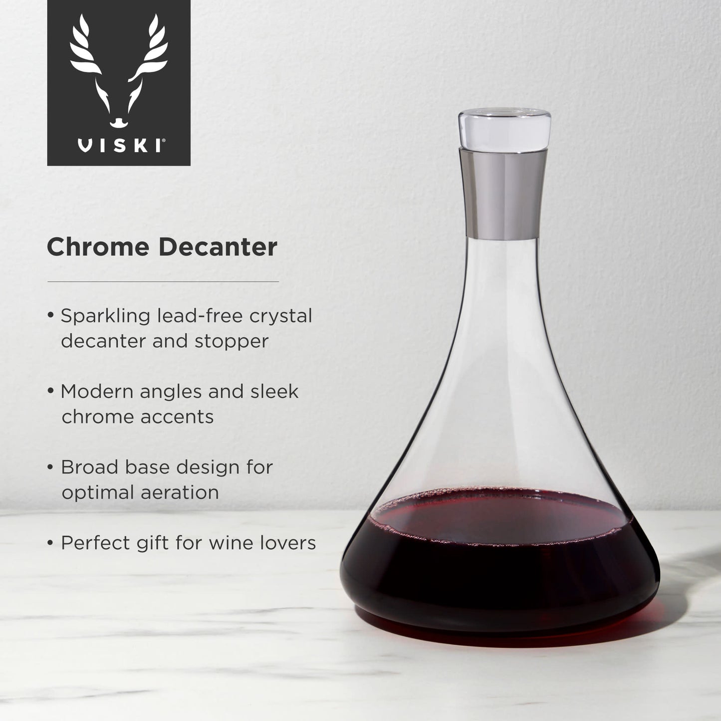 Chrome Decanter by Viski®