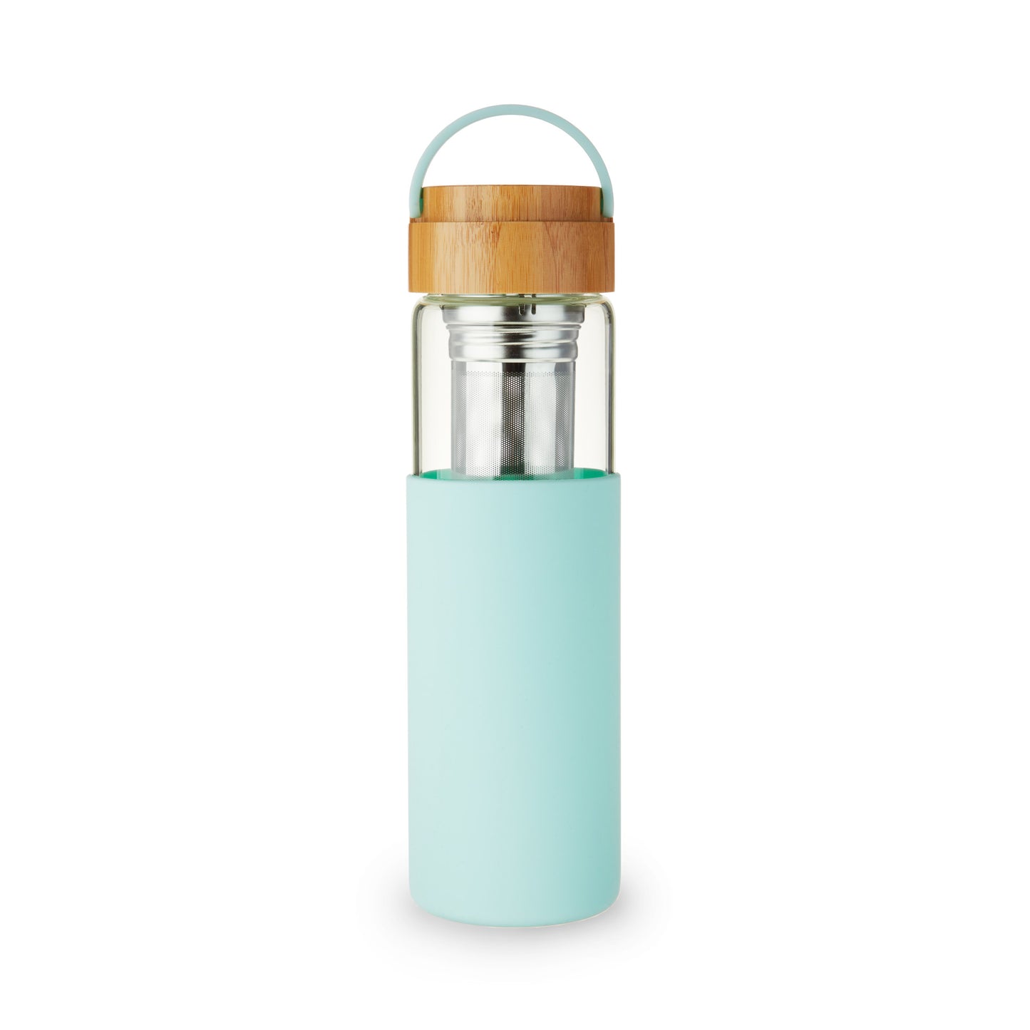 Dana Glass Travel Mug in Turquoise