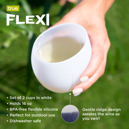 Flexi Clear Aerating Silicone Cups