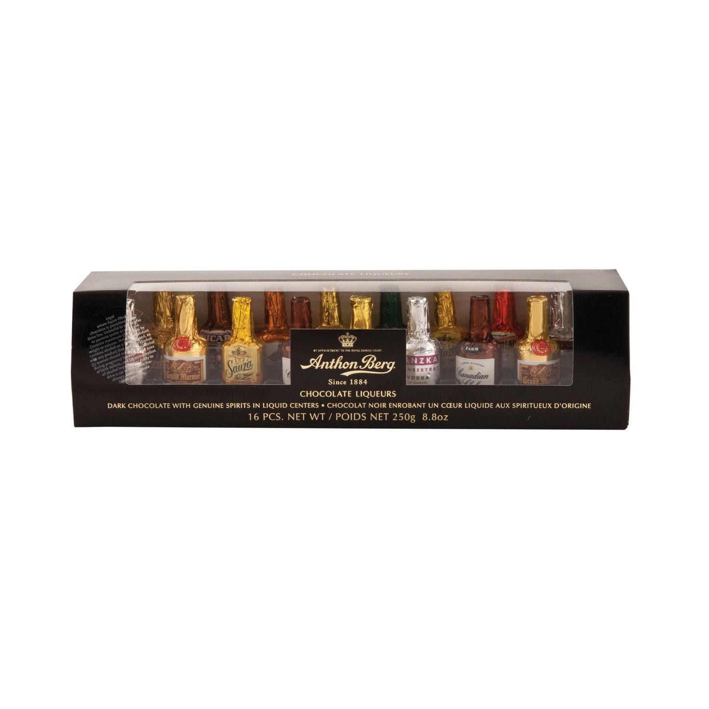 Anthon Berg Chocolates with Liqueur, 16-Piece Set