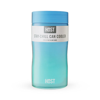 Stay-Chill Slim Can Cooler in Lagoon by HOST®