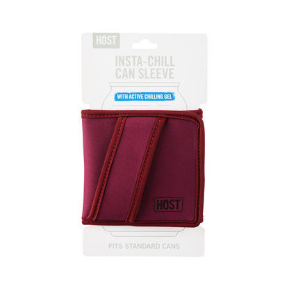 Insta-Chill Standard Can Sleeve in Wine by HOST®