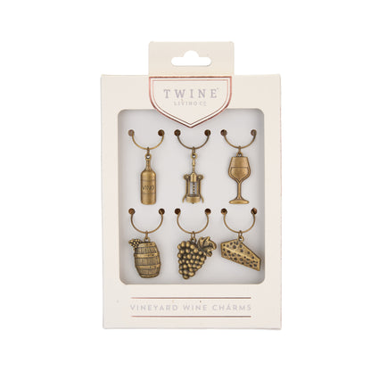 Vineyard Wine Charms