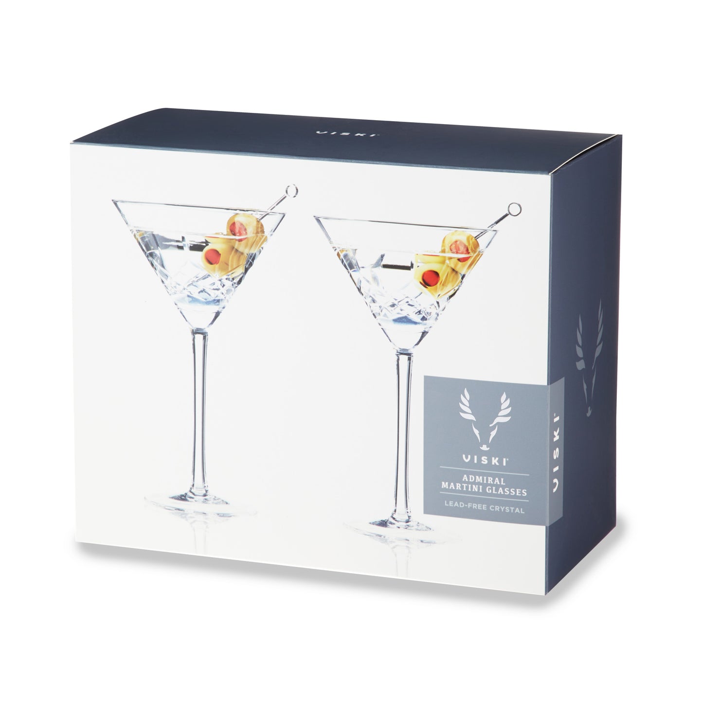 Admiral Crystal Martini Glasses Viski®