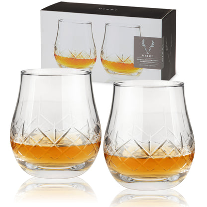 Admiral Crystal Heavyweight Bourbon Glasses