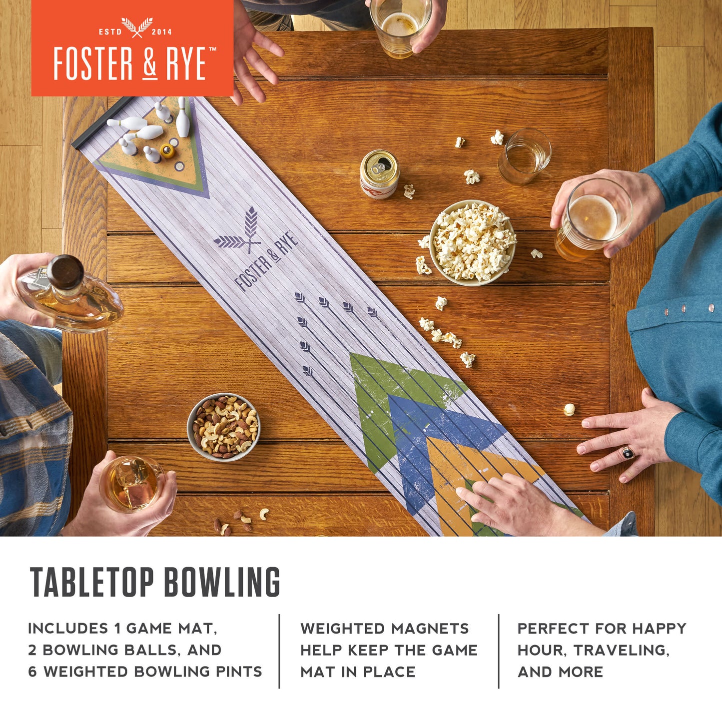 Tabletop Bowling by Foster & Rye