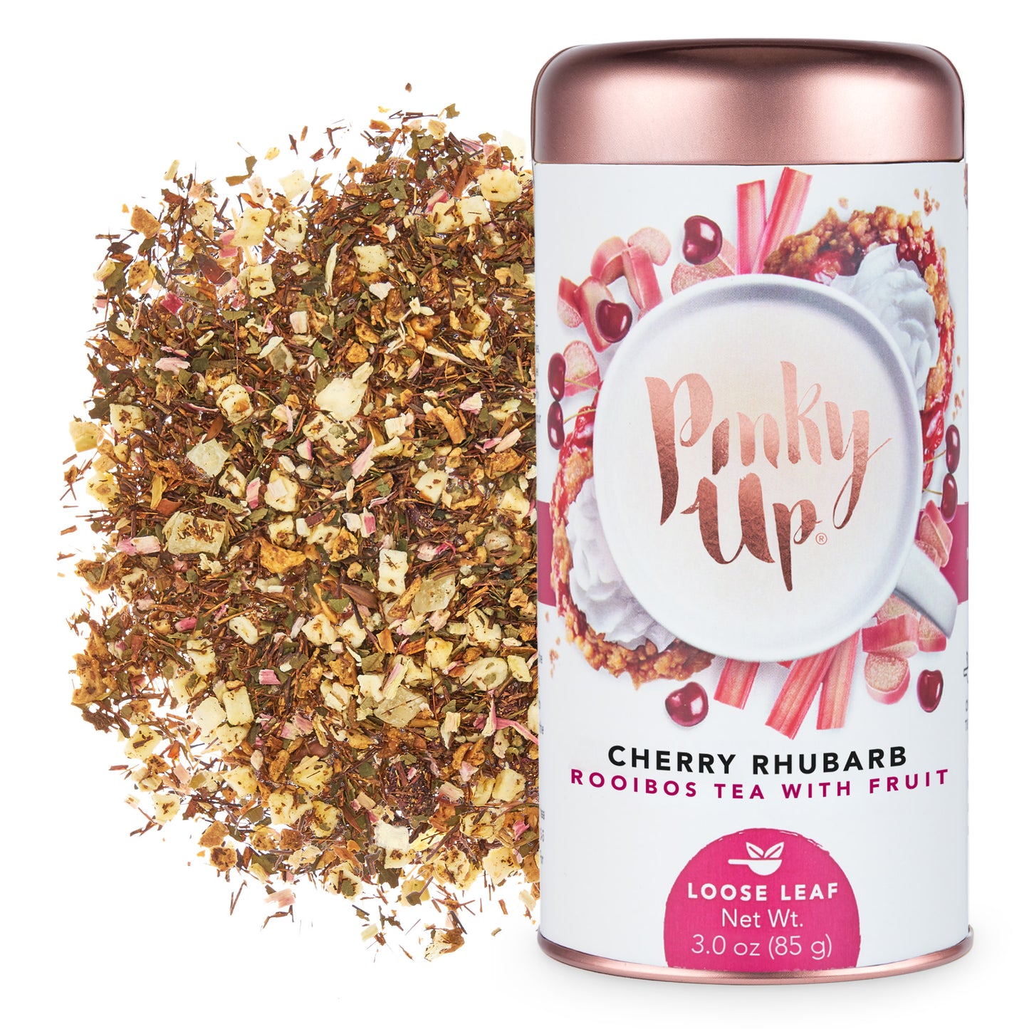 Cherry Rhubarb Loose Leaf Tea Tins