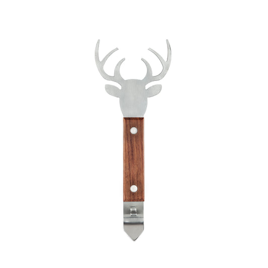 Stag Acacia Wood Bottle Opener by Foster & Rye™