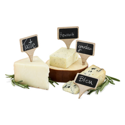 Wooden Cheese Markers by True