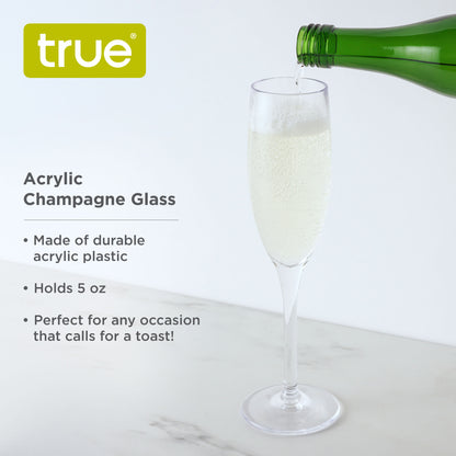 Hardy™: Acrylic Champagne Glass