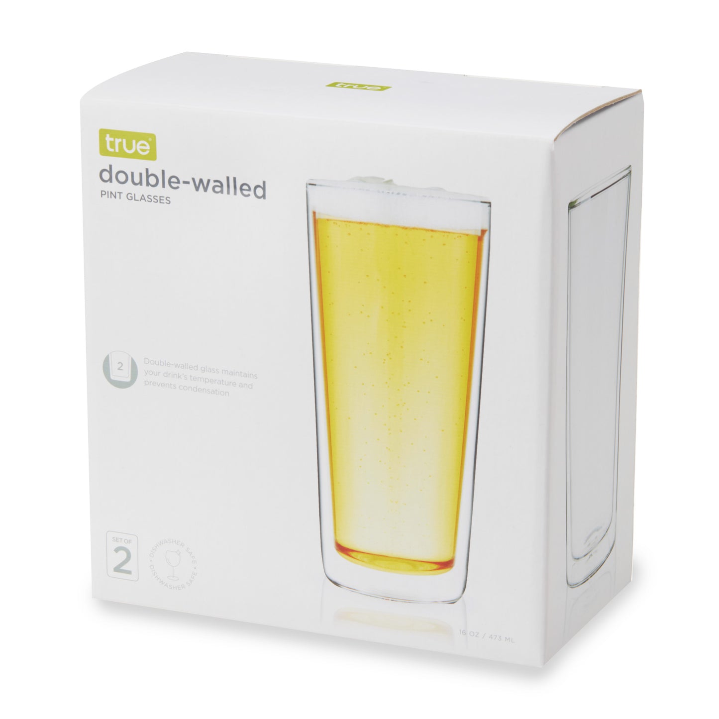 Double Walled Pint Glasses