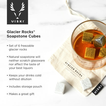 Glacier Rocks® Soapstone Cubes