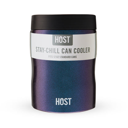 Stay-Chill Standard Can Cooler in Galaxy Black by HOST®