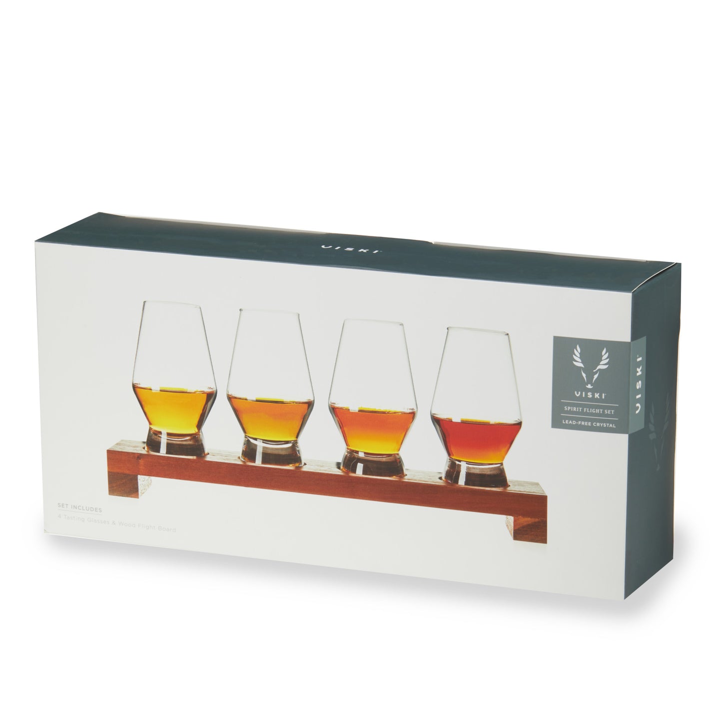 Raye Crystal Spirits Tasting Glass Flight