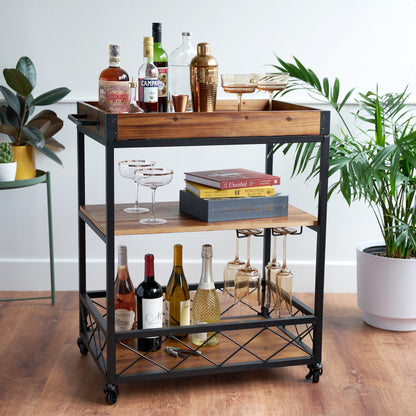 Modern Manor Bar Cart by Twine Living