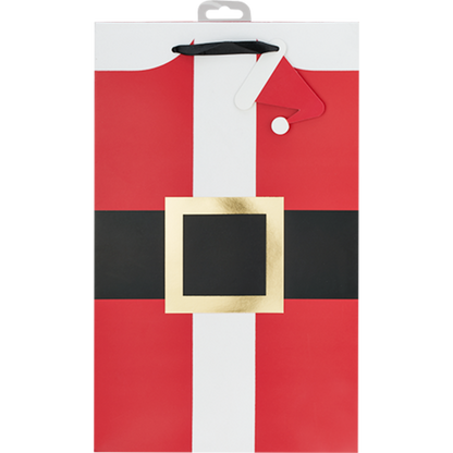 Santa's Suit Double-Bottle Wine Bag by Cakewalk™