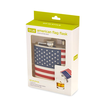 American Flag Flask by True