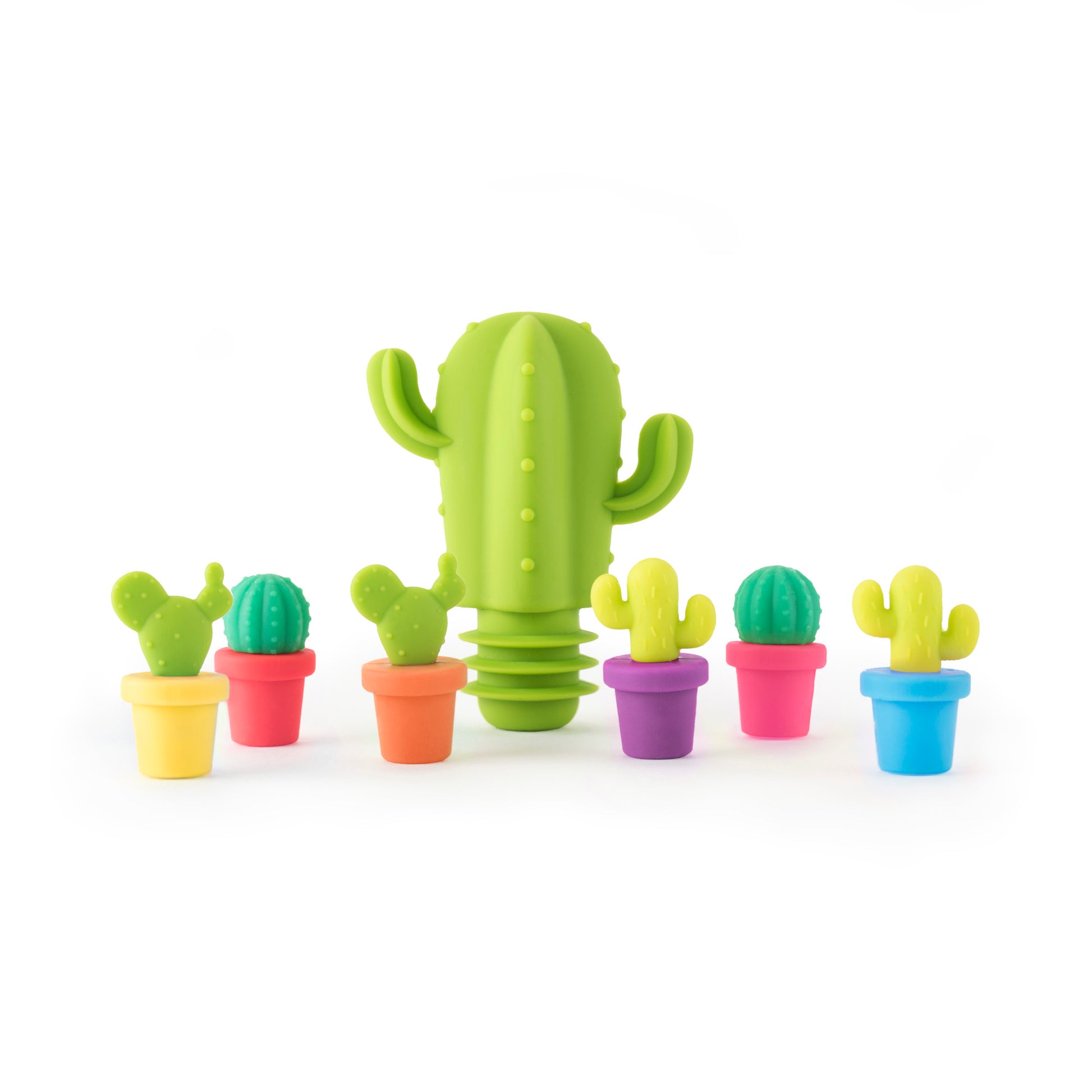 Cactus Stopper and Charm Set by TrueZoo-0