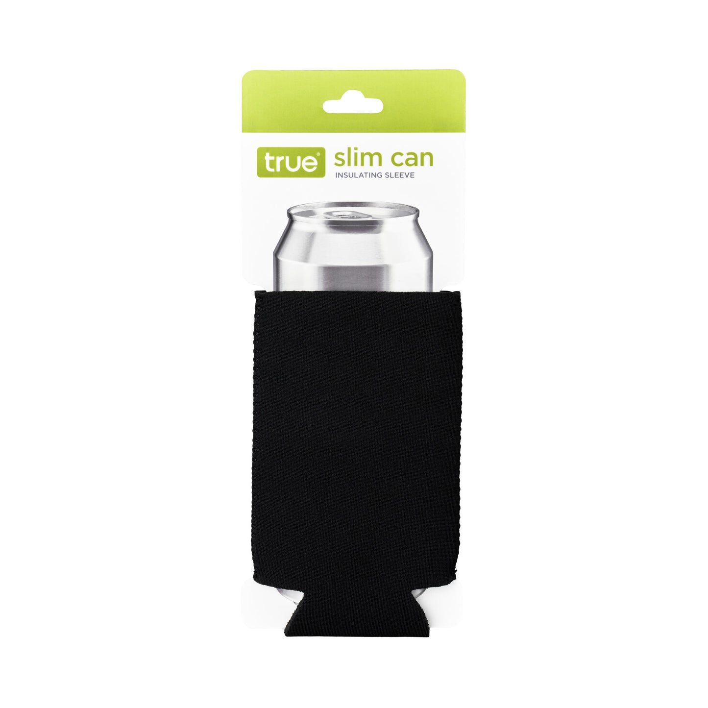 Slim Can Sleeve in Black by True