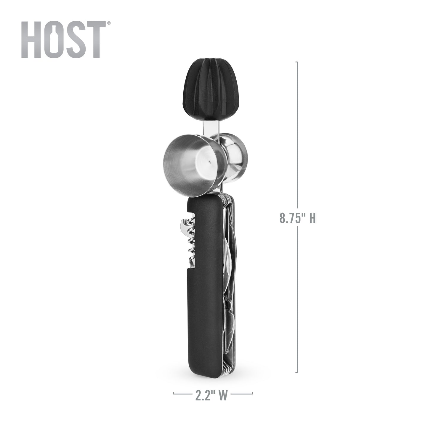Bar10der 10 in 1 Tool in Black by HOST®