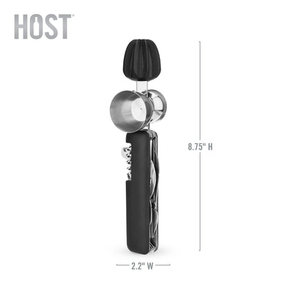 Bar10der 10 in 1 Tool in Black by HOST®