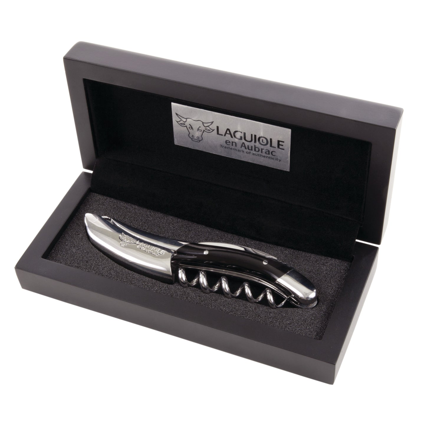 Buffalo Horn Sommelier Corkscrew from Laguiole, France