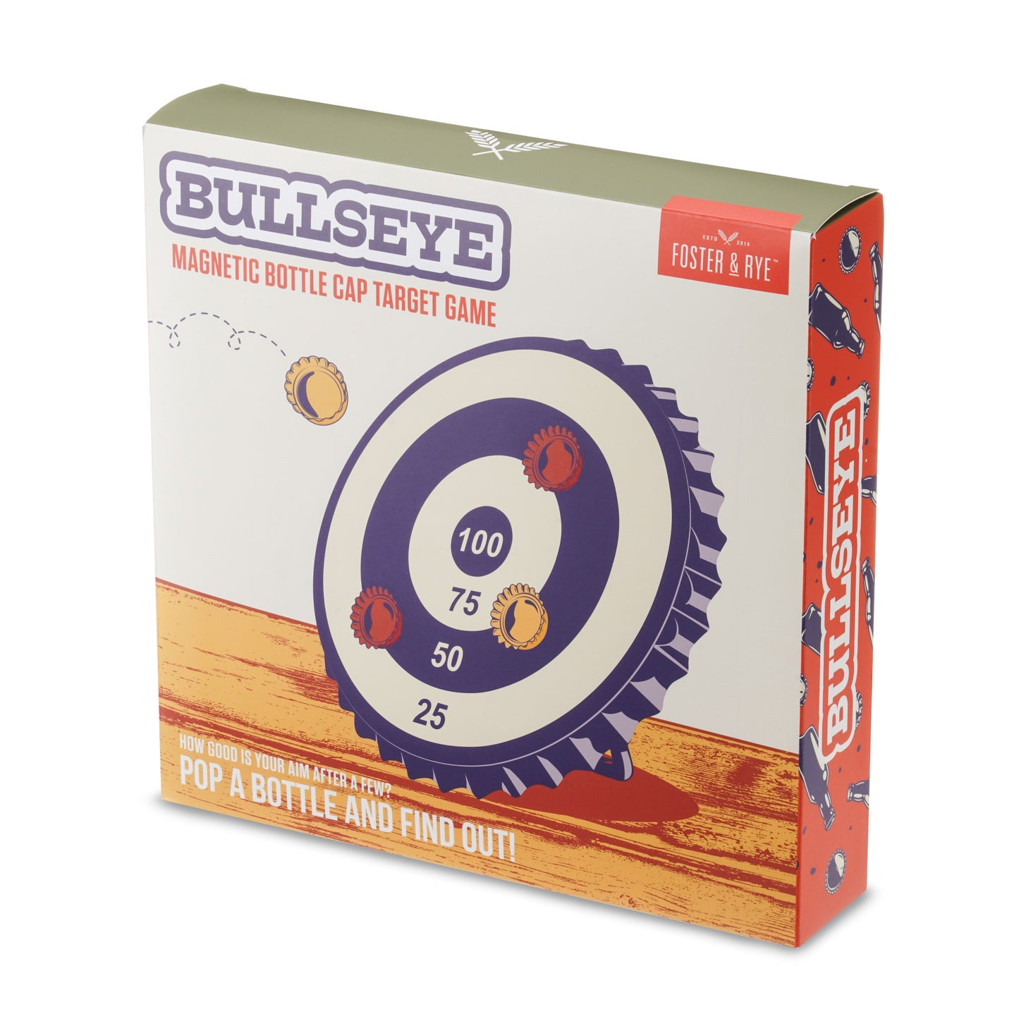 Bullseye Magnetic Bottle Cap Target Game - Mixologist Warehouse