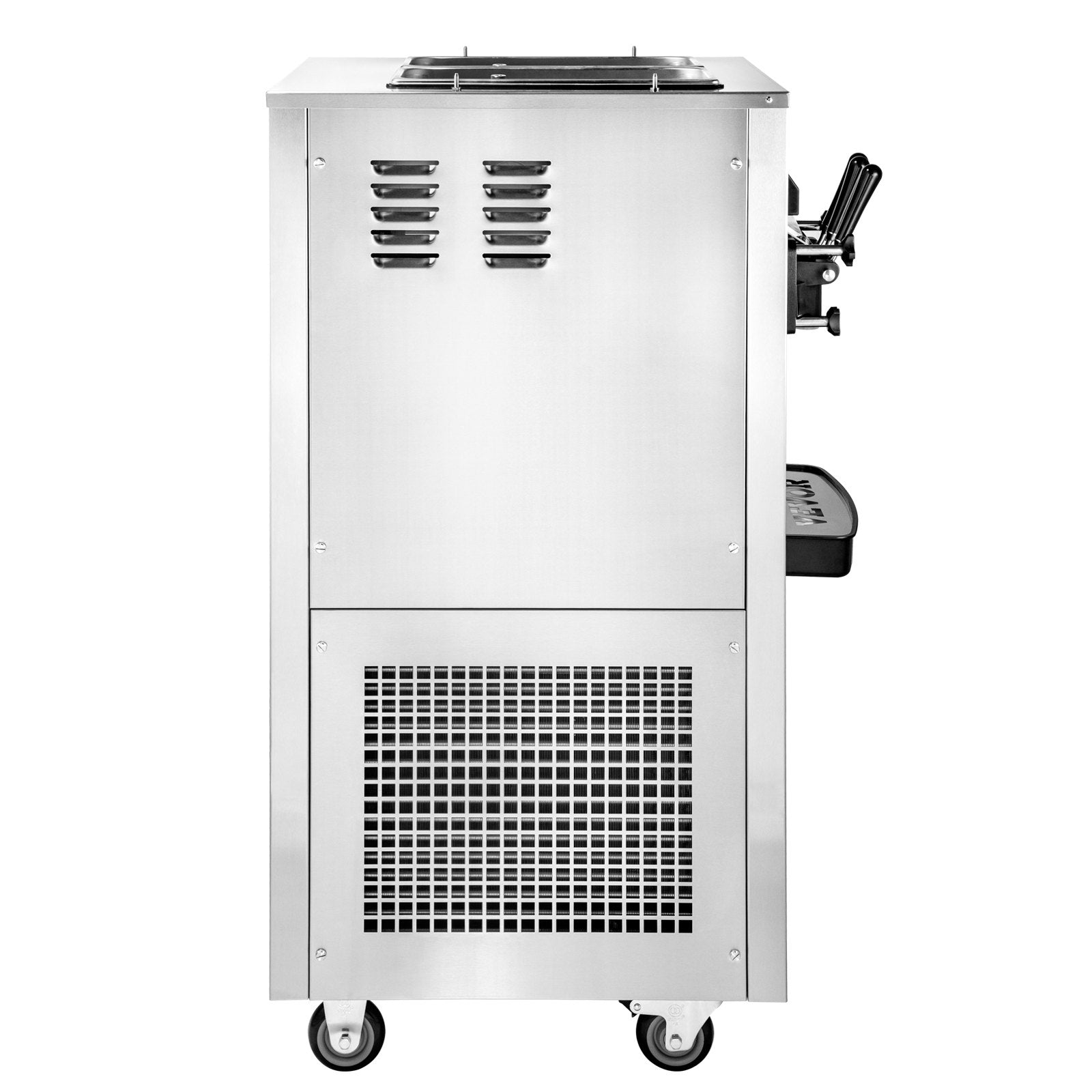 Commercial Ice Cream Machine with Two 12L Hoppers -9