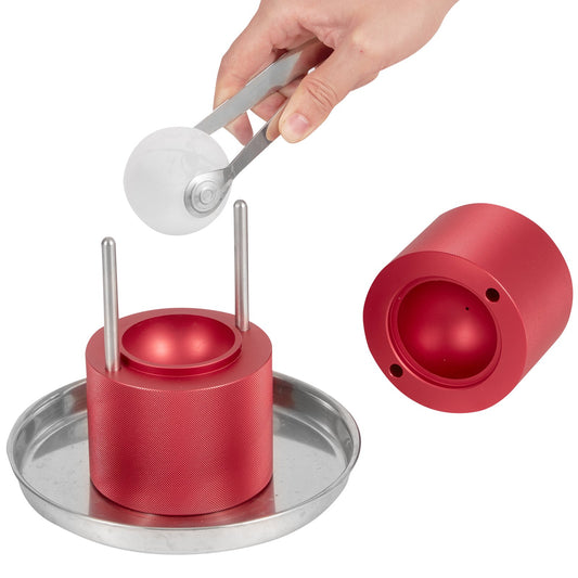 Ice Ball Press, 2.4" Red-7