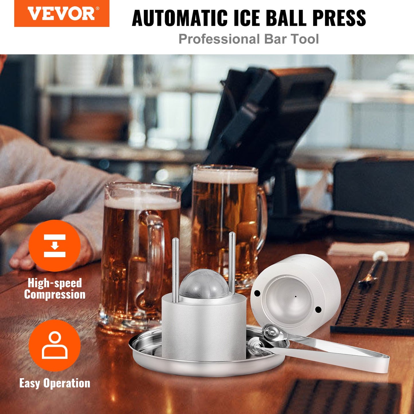 Ice Ball Press Kit, 2.4"/60mm-0