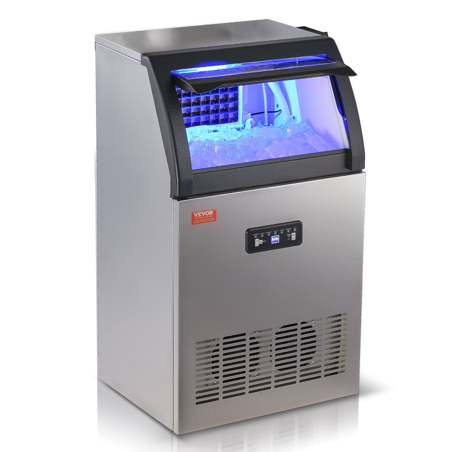 Commercial Ice Maker, 130lbs/24H-8