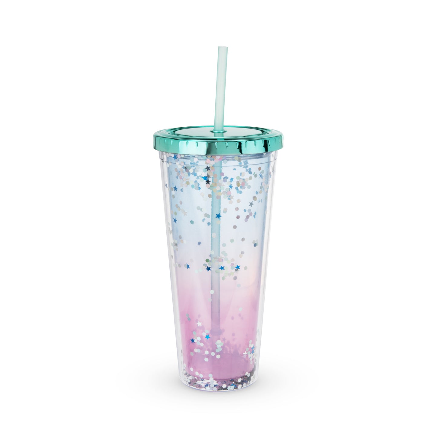 Mermaid Glitter Drink Tumbler