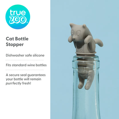 Cat Bottle Stopper by TrueZoo