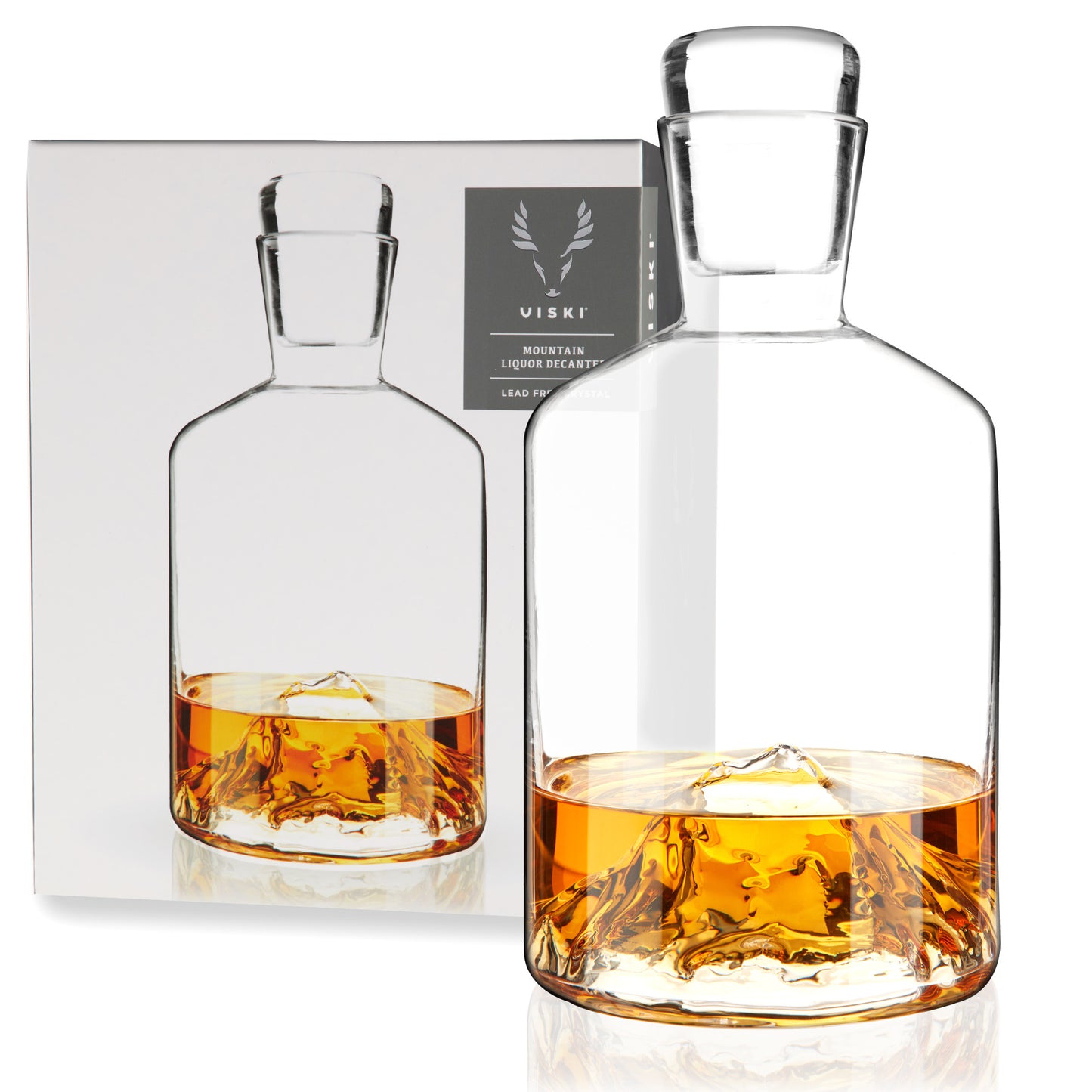 Mountain Crystal Liquor Decanter Viski®