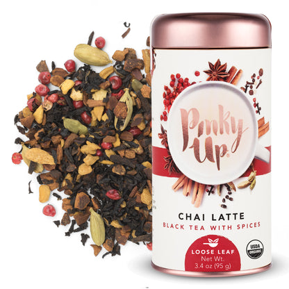 Chai Latte Loose Leaf Tea Tins by Pinky Up