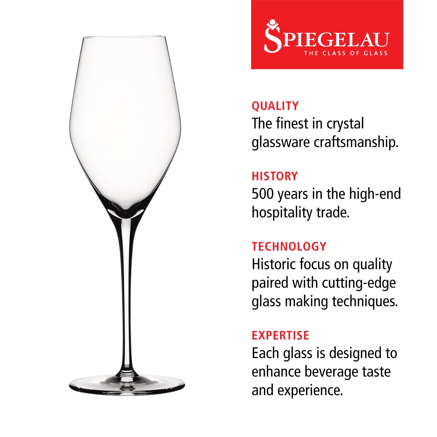 Spiegelau 9.1 oz Prosecco Glass (set of 4)